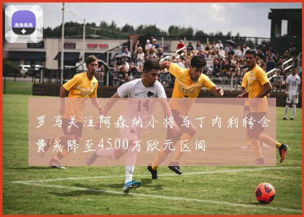 罗马关注阿森纳小将马丁内利转会费或降至4500万欧元区间